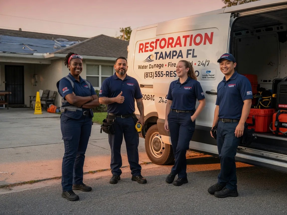 Water Damage Restoration company in Olga, WA